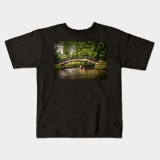 Boating On The Thames At Oxford Kids T-Shirt